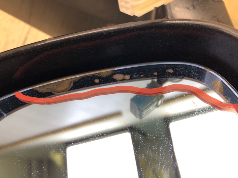 Зеркало левое MDX (YD2) 06-13 2008 3.7