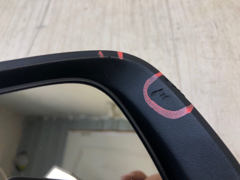 Зеркало правое DART 12-16