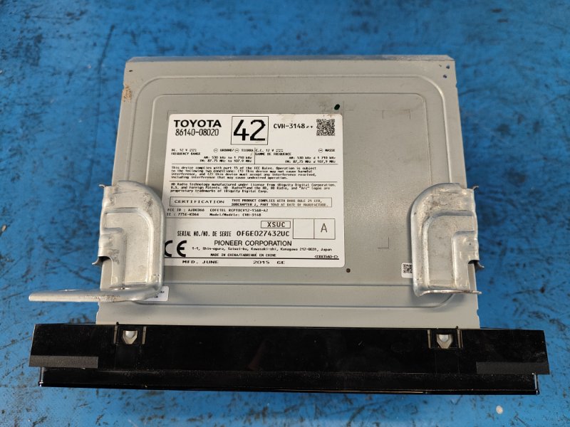 Магнитола SIENNA 11-16 2015 3.5 2GR-FE Магнитола SIENNA 11-16 2015 3.5 2GR-FE