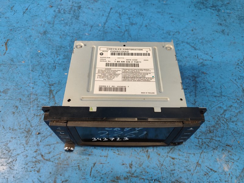 Магнитола GRAND CARAVAN 08- 2013 3.6 ERB