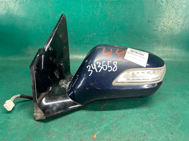 Зеркало левое ACURA MDX (YD2) 06-13 2012 3.7 J37A1 76250-STX-A12ZA Б/У