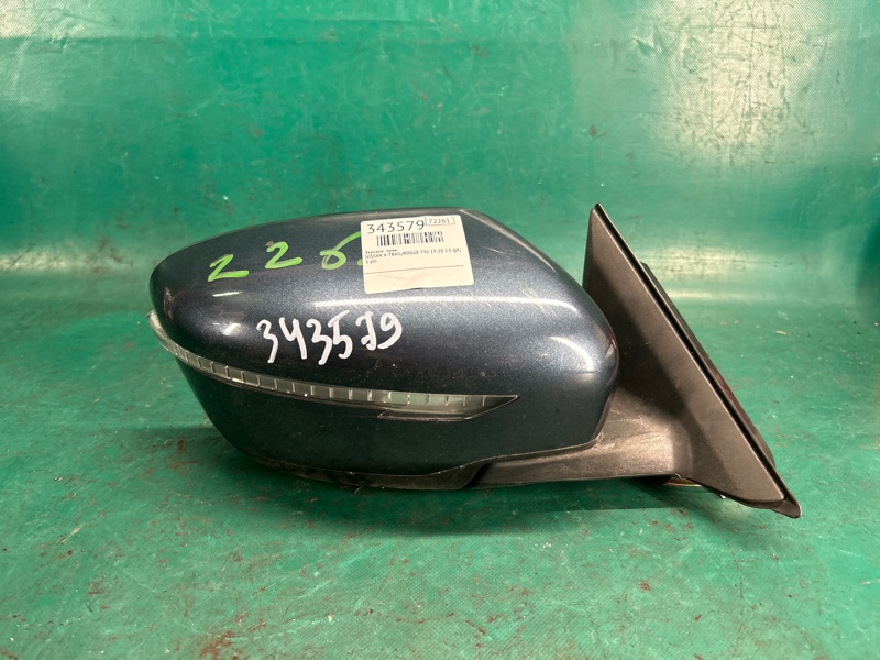 Зеркало правое NISSAN X-TRAIL/ROGUE T32 13-20 2014 2.5 QR25DE 96301-4BA0A Б/У