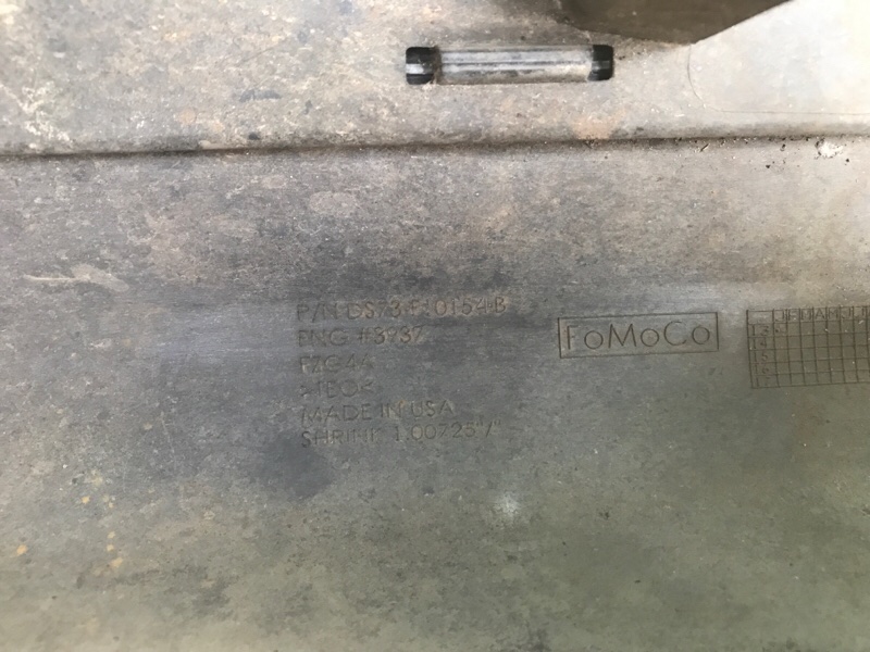 Накладка порога наружная левая FUSION 14- 2016 C15HDTX