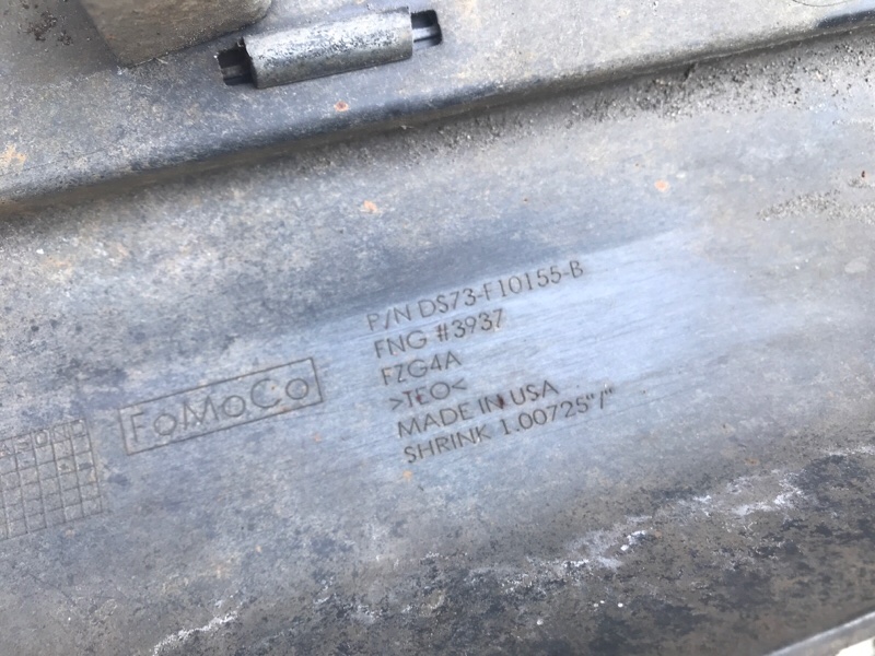 Накладка порога наружная правая FORD FUSION 14- C15HDTX