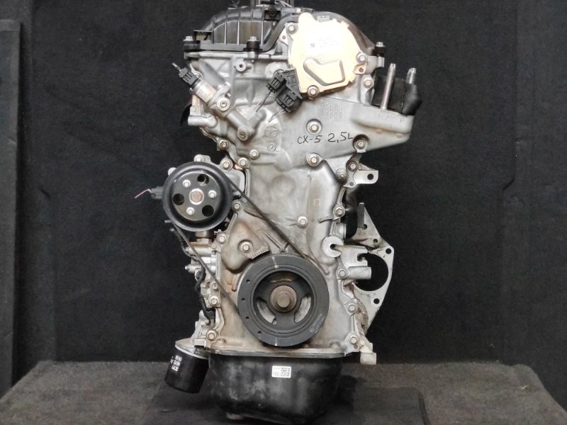 Двигатель бензин MAZDA CX-5 (KF) 16-21 2018 2.5L PYZC-02-300 Б/У