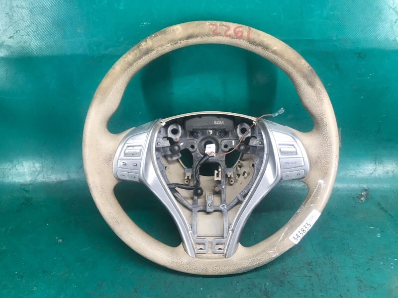 Руль NISSAN X-TRAIL/ROGUE T32 13-20 2014 2.5 QR25DE 48430-4BA0B Б/У