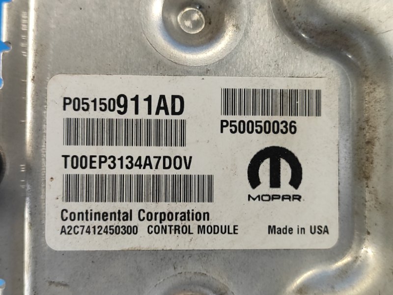 Блок управления двигателем JEEP RENEGADE (BU) 14- 2.4 ED6 Блок управления двигателем JEEP RENEGADE (BU) 14- 2.4 ED6