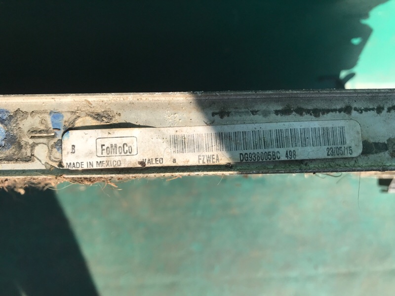 Радиатор основной FORD FUSION 14- C15HDTX Радиатор основной FORD FUSION 14- C15HDTX