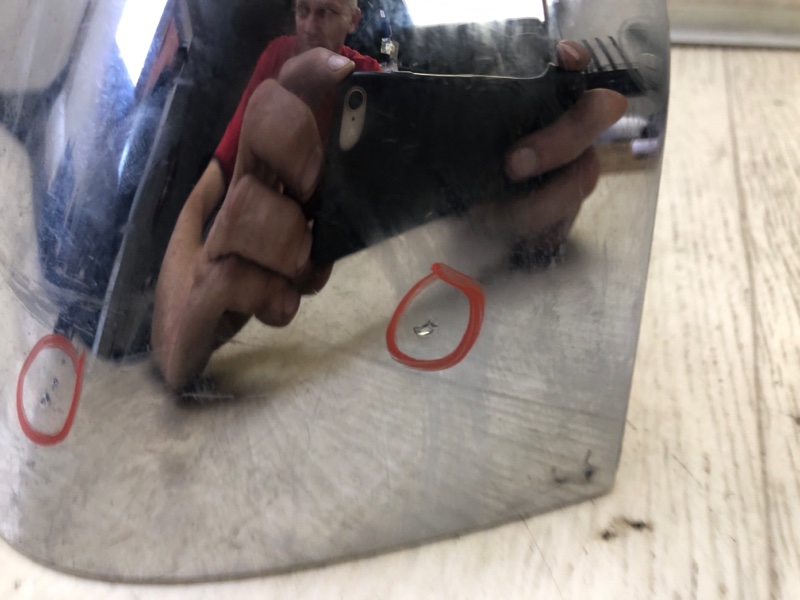 Накладка зеркала левая EDGE 06-14