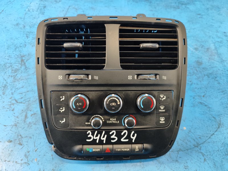 Блок управления печкой DODGE GRAND CARAVAN 08- 2014 3.6 ERB 55111240AF Б/У