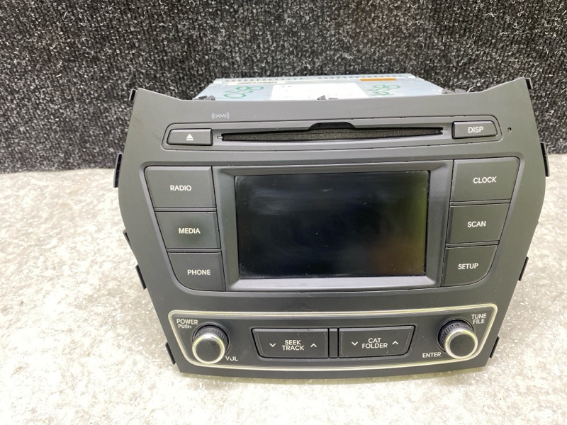 Магнитола HYUNDAI SANTA FE (DM) 12-18 2017 2.4 G4KJ 96180-4Z6004X Б/У
