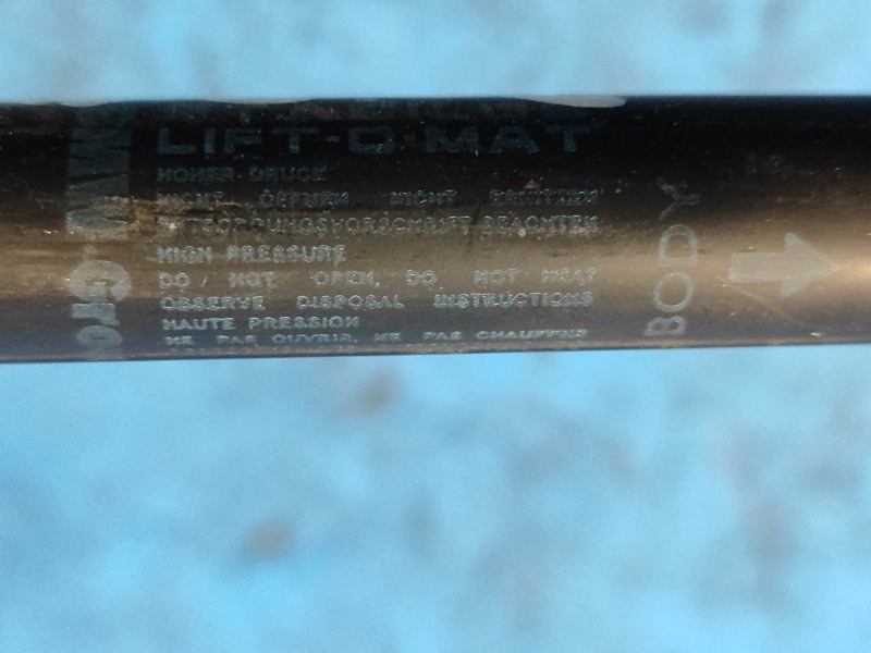 Амортизатор крышки багажника левый MINI COOPER S R56 06-14 N14B16A