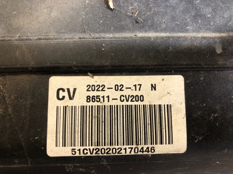 Бампер передний EV6 21-