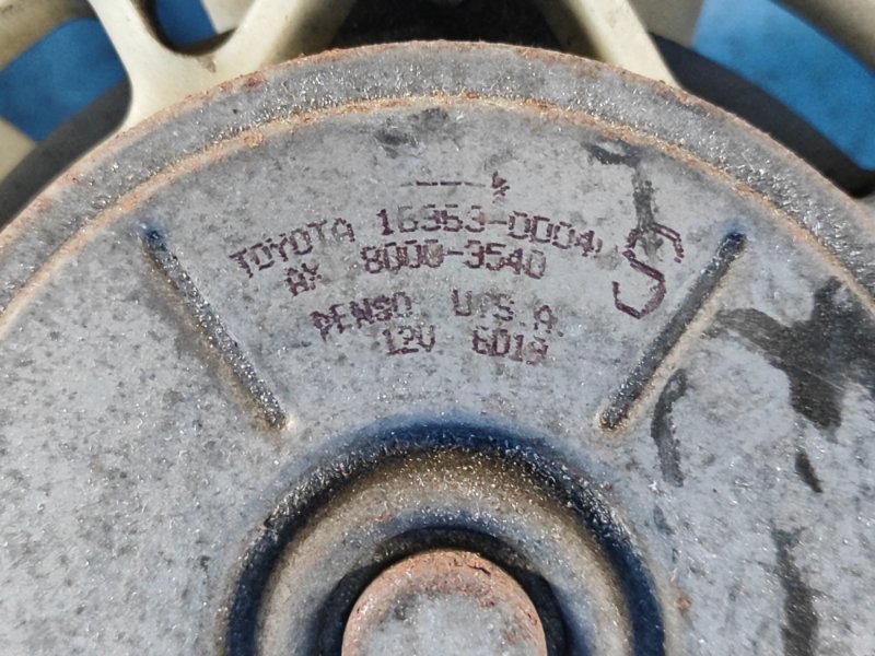 Диффузор вентилятора основного радиатора COROLLA 120 00-07 Диффузор вентилятора основного радиатора COROLLA 120 00-07