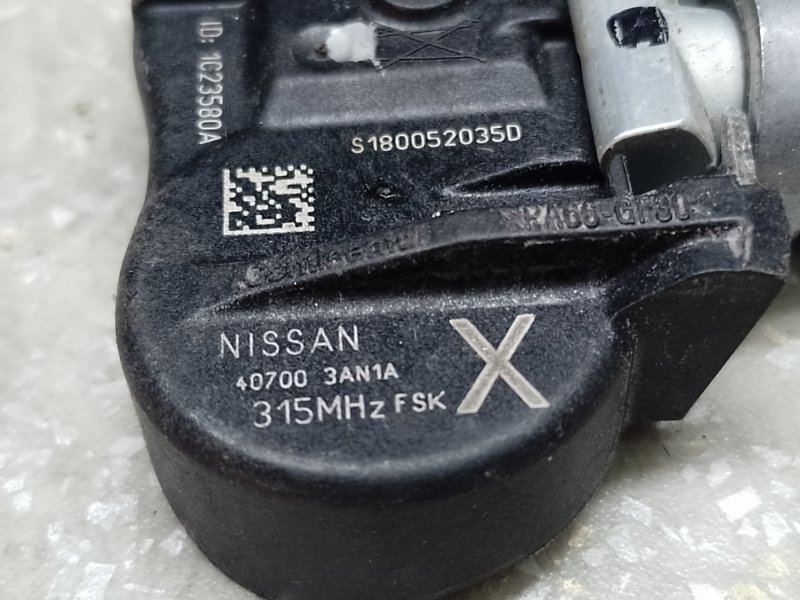 Датчик давления в шинах NISSAN JUKE 10-19 1.6 MR16DDT