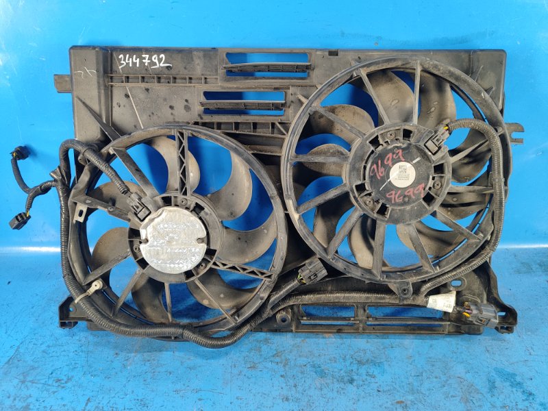 Диффузор вентилятора основного радиатора FORD FUSION 14- 2.7 twin turbo G3GZ-8C60-7A Б/У