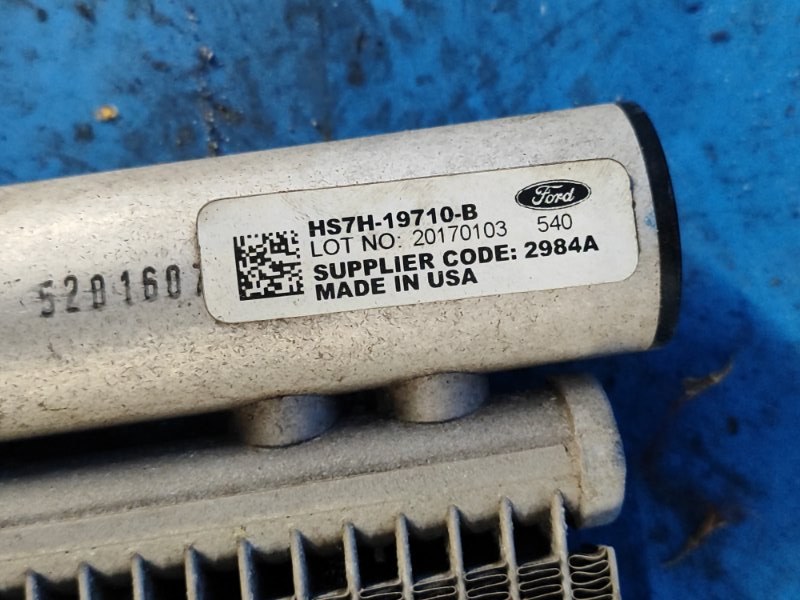 Радиатор кондиционера FUSION 14- 2.7 twin turbo