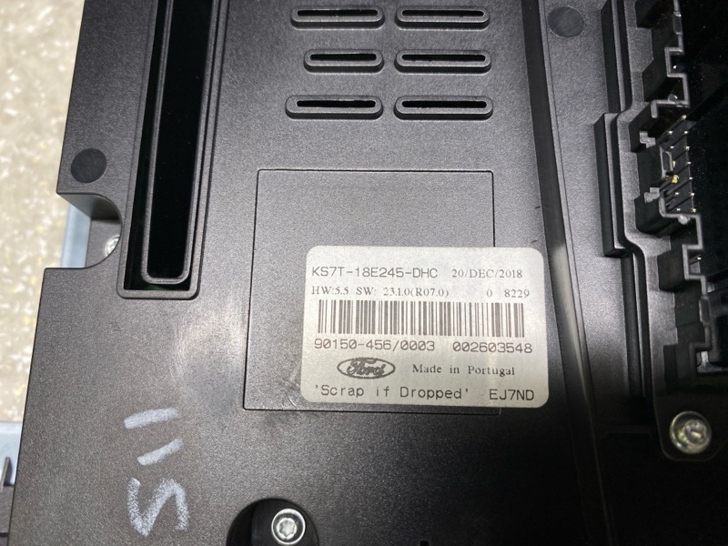 Блок управления печкой FUSION 14- 2019 C20EDEF