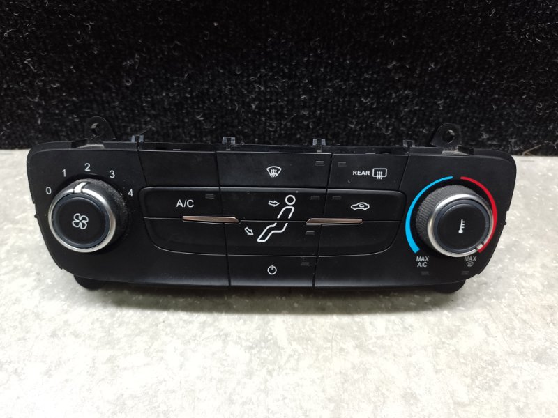Блок управления печкой FORD FOCUS 10-18 2016 C20HDTX 2.0L EcoBoost F1EZ-19980-T Б/У