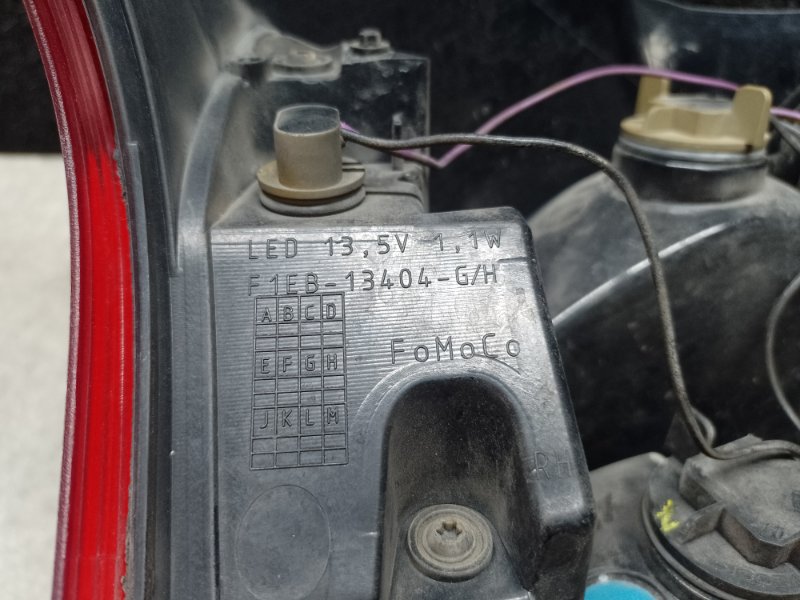 Фонарь наружный правый FORD FOCUS 10-18 C20HDTX 2.0L EcoBoost