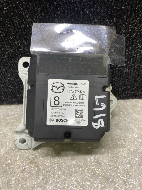 Блок управления AIRBAG CX-5 (KF) 16-21 2018 2.5L Блок управления AIRBAG CX-5 (KF) 16-21 2018 2.5L