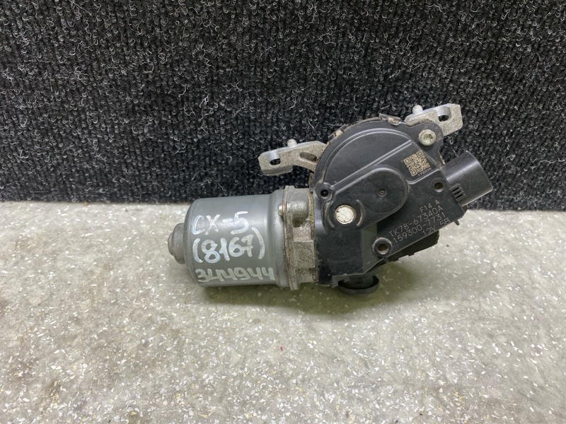 Моторчик стеклоочистителя передний MAZDA CX-5 (KF) 16-21 2018 2.5L TK78-67-340A Б/У