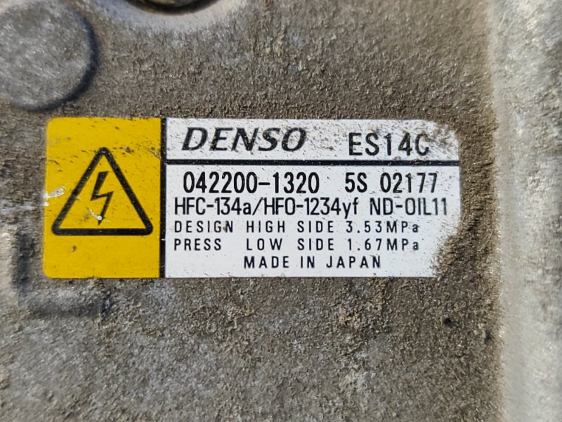 Компрессор кондиционера PRIUS - 30 09-17
