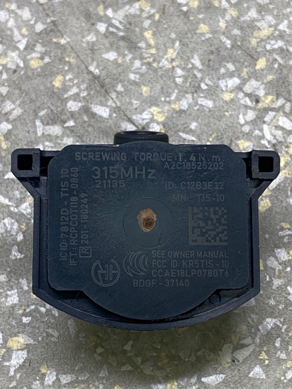 Датчик давления в шинах MAZDA CX-30 19- 2021 2.5L BDGF-37-140 Б/У