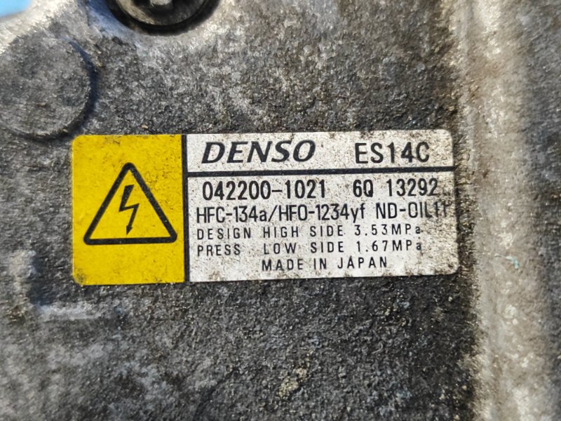 Компрессор кондиционера PRIUS - 30 09-17
