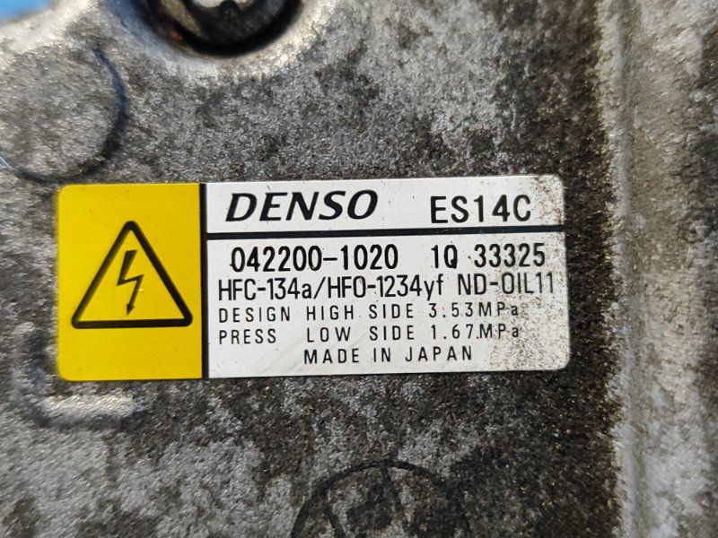 Компрессор кондиционера PRIUS - 30 09-17