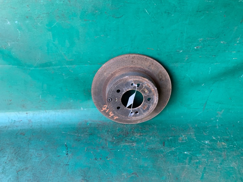 Тормозной диск задний HYUNDAI SONATA YF 10-14 2011 2.4 G4KK 58411-3S100 Б/У