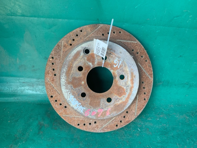 Тормозной диск задний INFINITI QX60/JX35 12-20 2015 3.5 VQ35DE 43206-CK000 Б/У