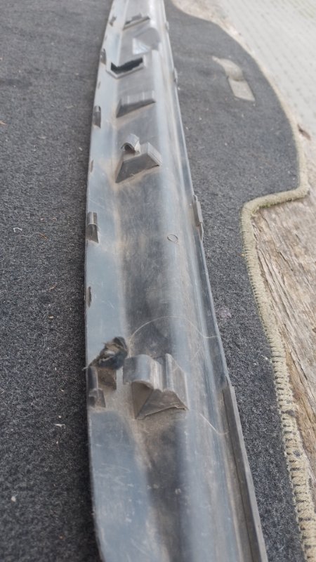 Накладка бампера задняя GX470 02-09