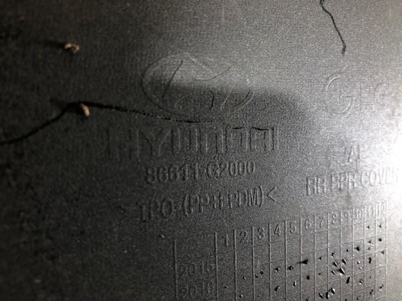 Бампер задний IONIQ 19-22