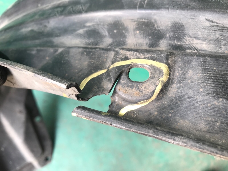 Подкрылок передний левый MDX (YD2) 06-13 2008 3.7 J37A1