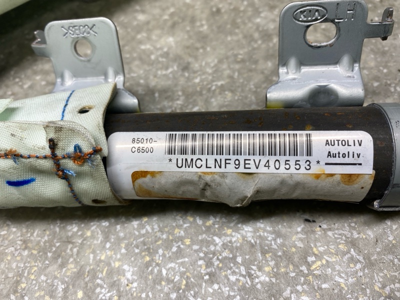 Подушка безопасности (штора) левая SORENTO UM 14- 2015 2.4 G4KJ