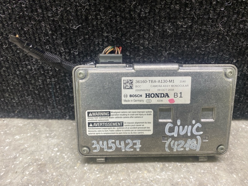 Камера переднего вида CIVIC FC/FK 15- 2019 2.0L 4 Камера переднего вида CIVIC FC/FK 15- 2019 2.0L 4