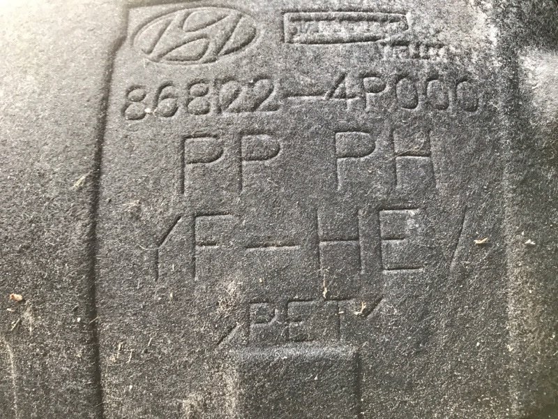 Подкрылок задний правый HYUNDAI SONATA YF 10-14 2.4 G4KK