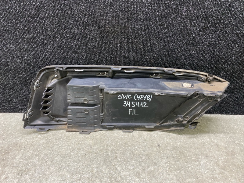 Накладка бампера передняя левая CIVIC FC/FK 15- 2019 2.0L 4