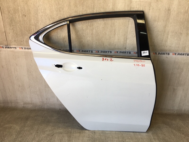 Дверь задняя правая ACURA TLX 14-17 2017 2.4 K24W7 67510-TZ3-A90ZZ Б/У