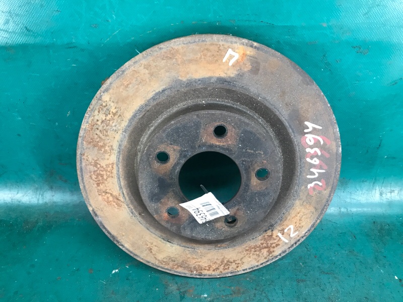 Запчасть тормозной диск передний NISSAN JUKE 10-19 2013 1.6 MR16DDT 402061KC1B Б/У Тормозной диск передний NISSAN JUKE 10-19 2013 1.6 MR16DDT 402061KC1B Б/У