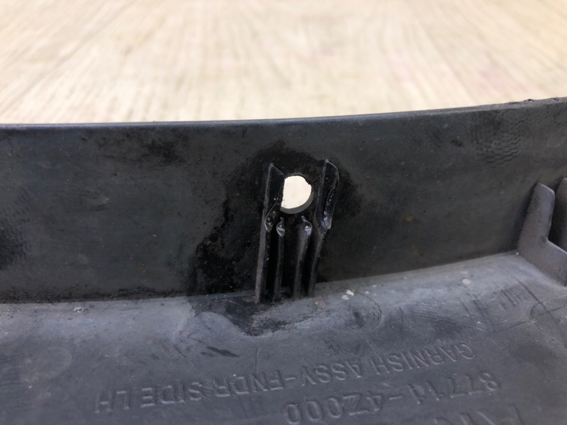 Накладка крыла (расширитель арки) передняя левая SANTA FE (DM) 12-18