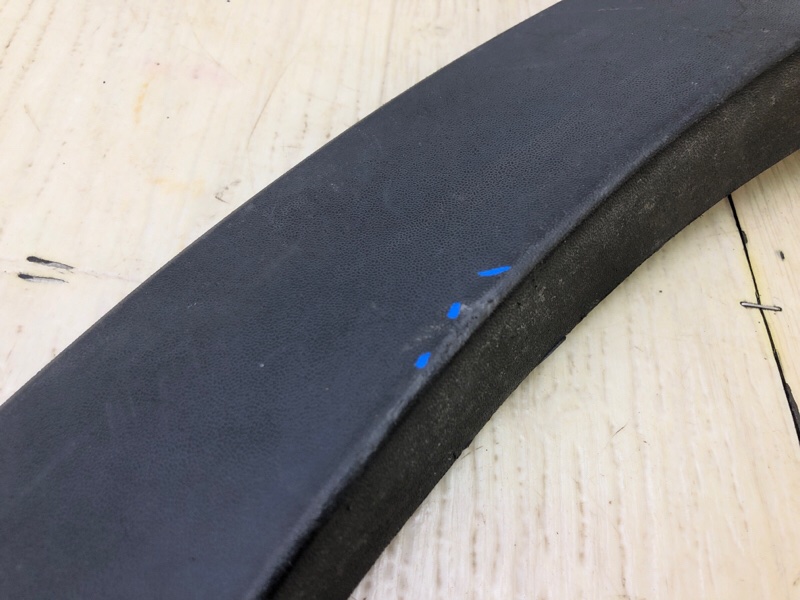 Накладка крыла (расширитель арки) передняя левая SANTA FE (DM) 12-18