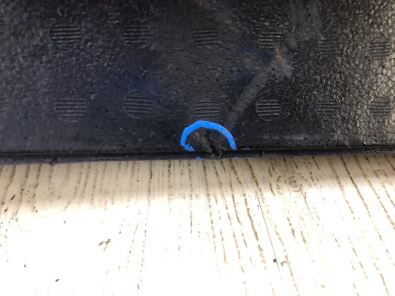 Наполнитель бампера задний JUKE 10-19 2013 1.6 MR16DDT