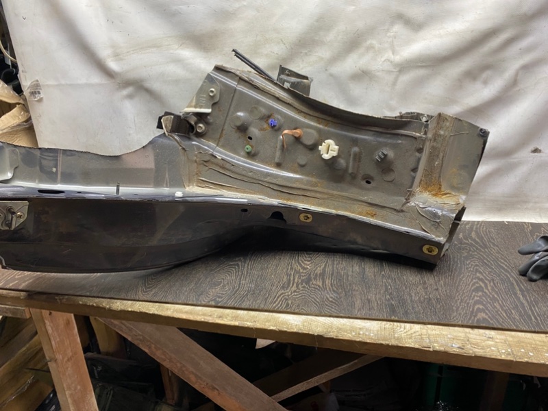 Порог кузова задний правый IMPREZA WRX 10-14 GH 2014 Хетчбек 2.5 EJ255