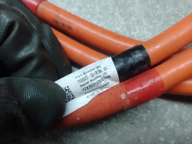 Проводка высоковольтной батареи MODEL Y 19- 2021