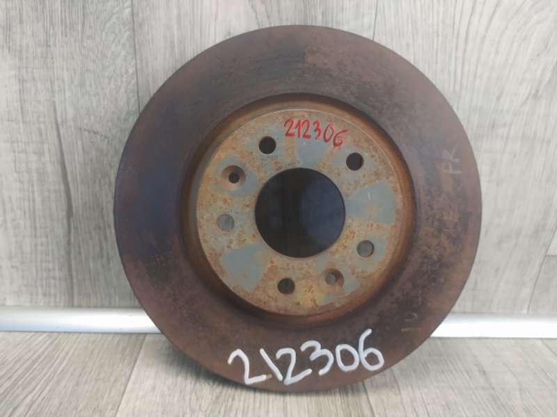 Тормозной диск передний NISSAN X-TRAIL/ROGUE T32 13-20 2017 T32 2.5 QR25DE 40206-4BT0B Б/У