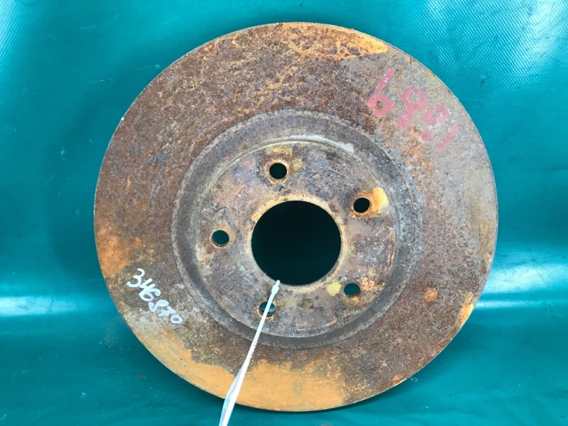 Тормозной диск передний INFINITI FX S50 03-08 2003 VK45DE 40206CG010 Б/У