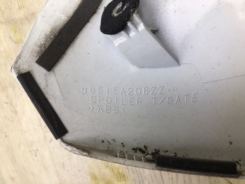 Спойлер крышки багажника ASX / OUTLANDER SPORT 10-21