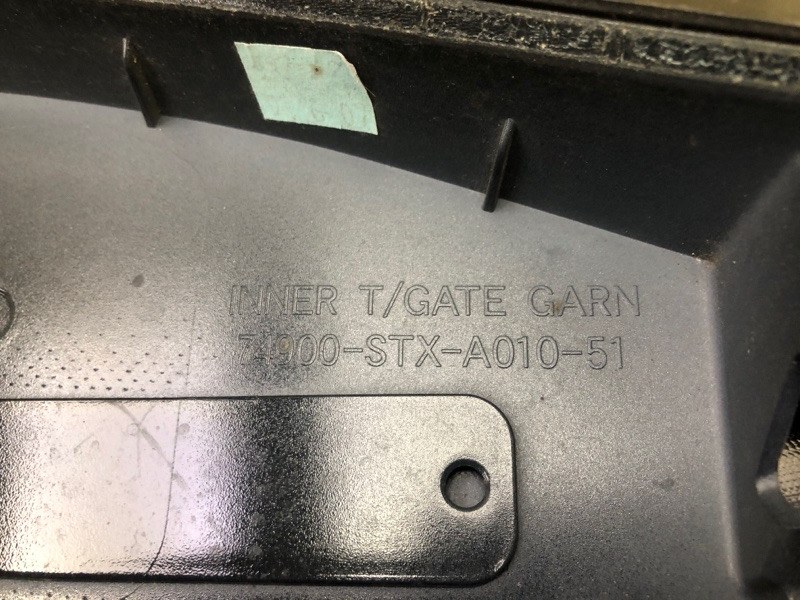 Спойлер крышки багажника MDX (YD2) 06-13 2008 3.7